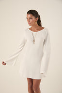 Vestido Bloom Off-white