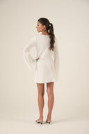 Vestido Bloom Off-white