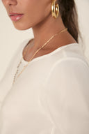 Vestido Bloom Off-white