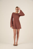 Vestido Bloom Marrom