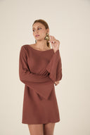 Vestido Bloom Marrom