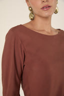 Vestido Bloom Marrom
