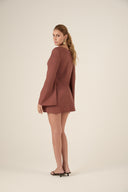 Vestido Bloom Marrom