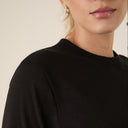 Camiseta Algodão Egípcio ZIV Preta