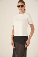 Camiseta Algodão Egípcio ZIV Off-white