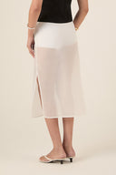 Saia Organza Maitê Branca