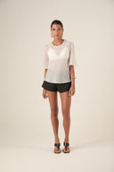 Camiseta Organza Lumi Branca